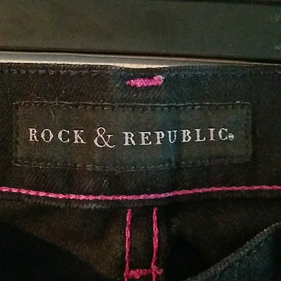 Rock and Republic Size 26 Womens Straight Leg Jean - Picture 7 of 8